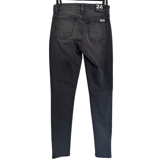 Joes Jeans Skinny Ankle Size 24 Mid- Rise Bluebell Stretch Black Wash Denim NWT - Picture 2 of 10